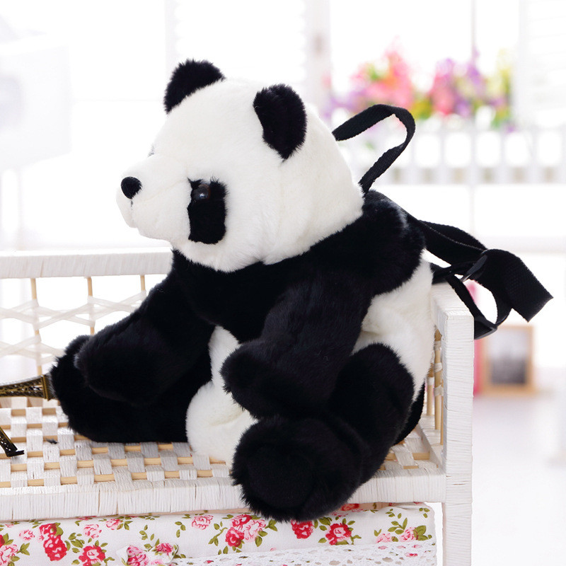 Muñeca panda de simulación mochila — imagen 3