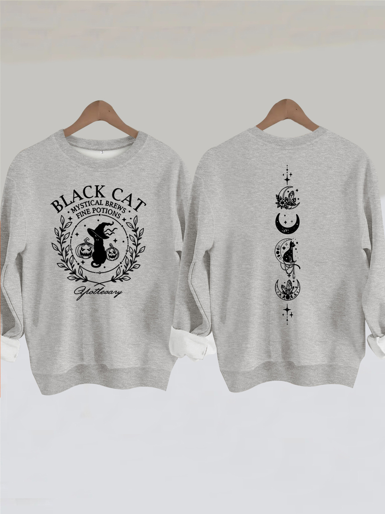 Black Cat Potion Hoodie — image 11