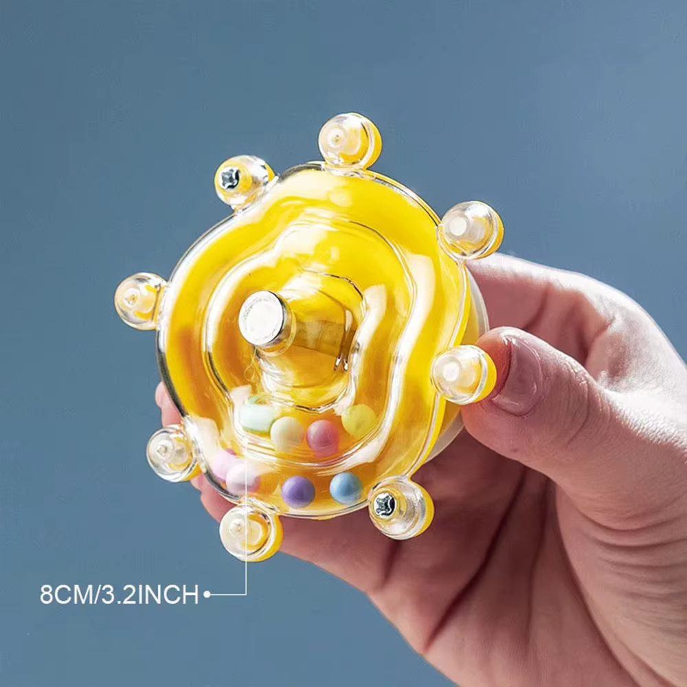 Parrot Decompression Toy Unique Rotating Help Pets Release Excess Energy Made Of Safe Materials Bite Wheel Toy — image 4
