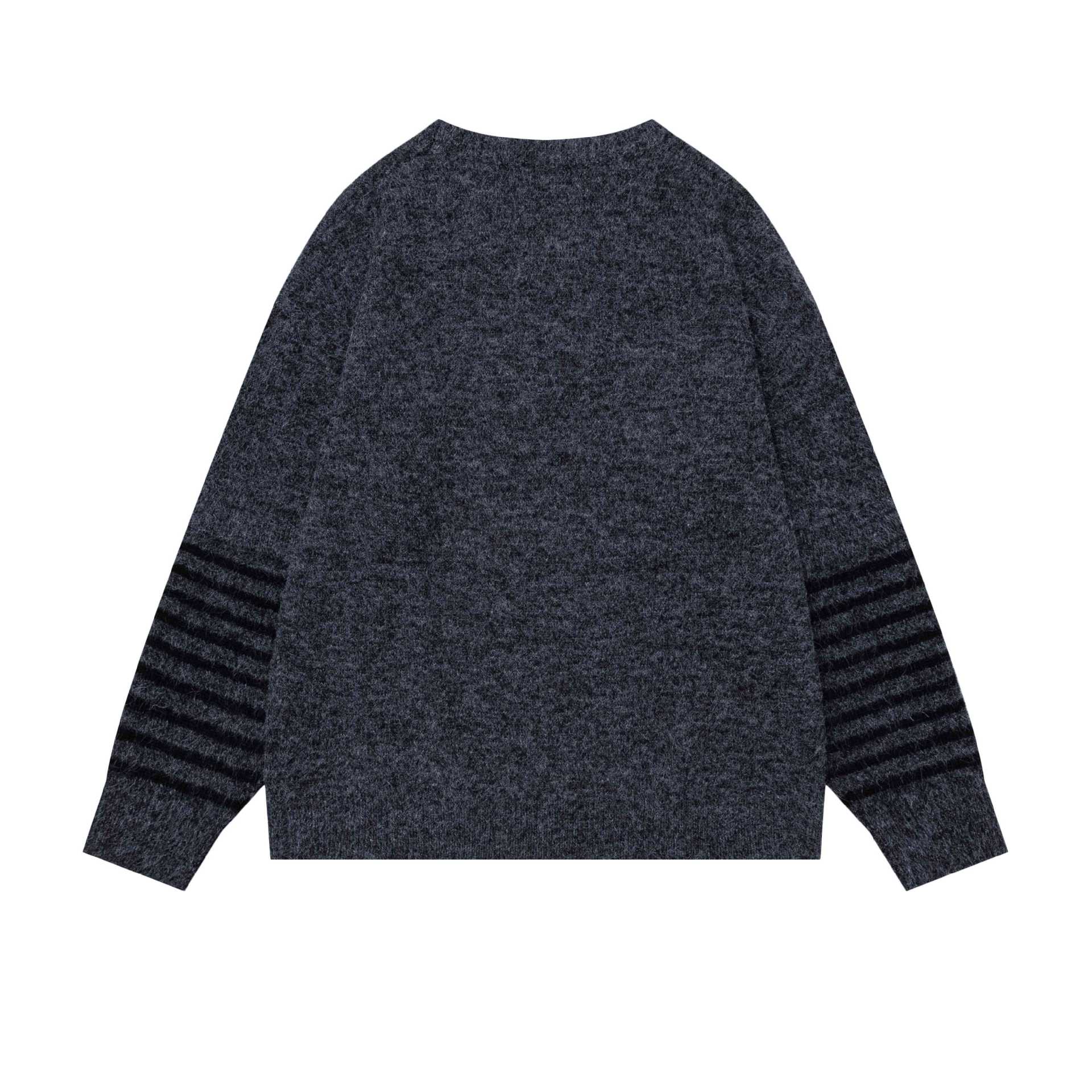 Wearing a hat scarf puppy sweater — image 3