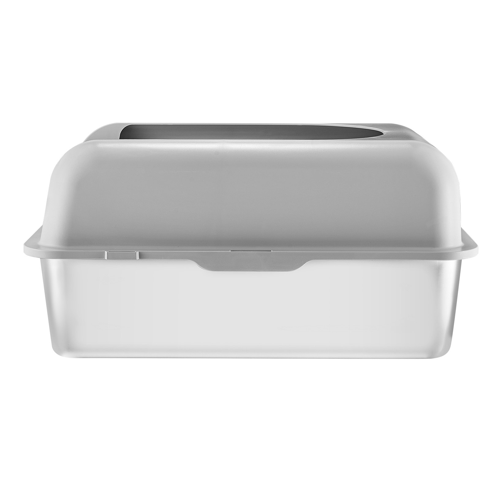 Caja de Arena para Gatos VEVOR 6 pulgadas de Profundidad - Caja de Arena con Filtración y Tablero de Pies Anti-Olor — imagen 2