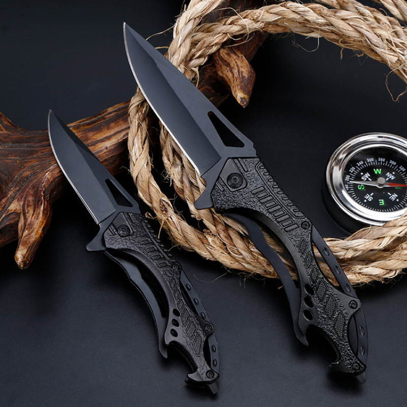 Cuchillo Plegable de Supervivencia para Exterior, Táctico, Pocket, Camping, Senderismo, Caza y Pesca — imagen 7