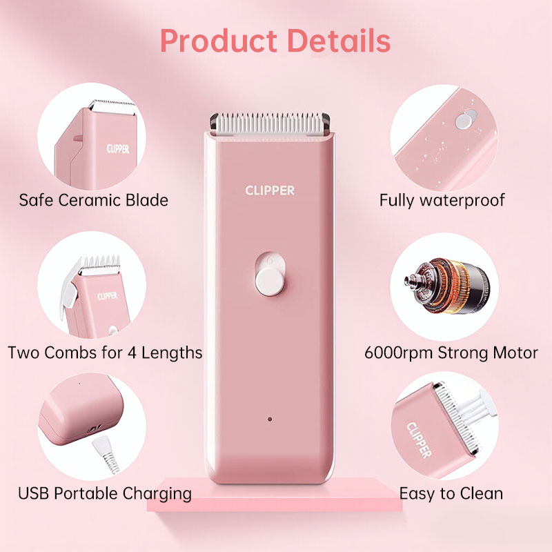 Professional Cordless Pet Clippers - Waterproof & Quiet Dog Grooming Trimmer for Home — image 7