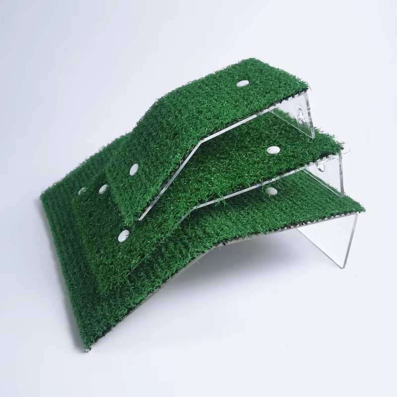 Plataforma de Descanso para Tortugas de Tamaño S/M/L - Decoración Acuática con Cepillo y Rampa de Hierba — imagen 1