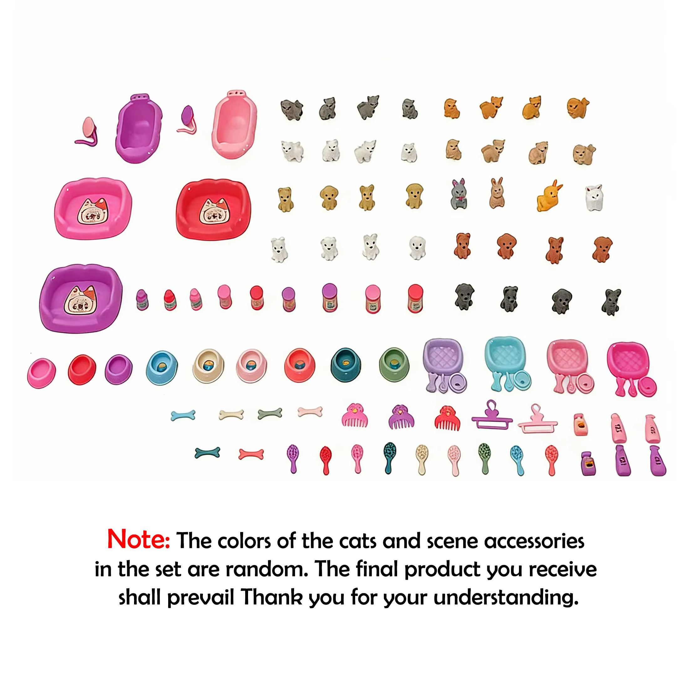 Kids Pet Care Pretend Play Set, Montessori Educational Role Play Toy Feeding Grooming Role Play Toy for Boys Girls Gifts 3+ — image 5