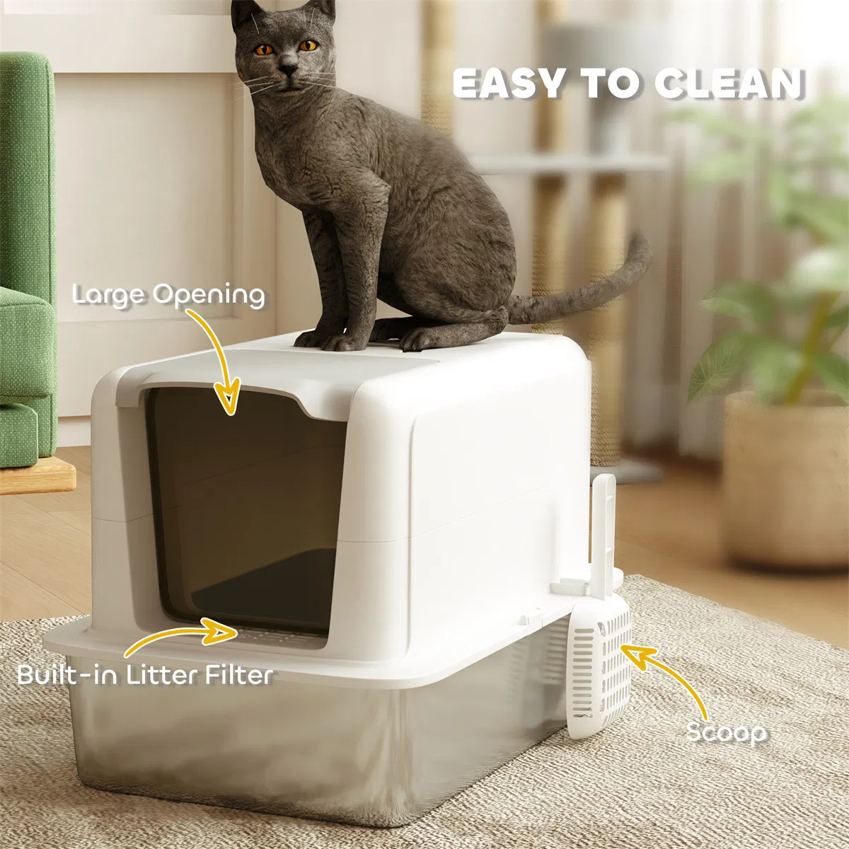 Cat Litter Box, Cat Litter Box Enclosure — image 8