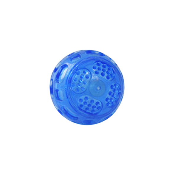 Bite resistant TPR pet toy interactive dog grinding pet ball sound cleaning dog toy — image 3