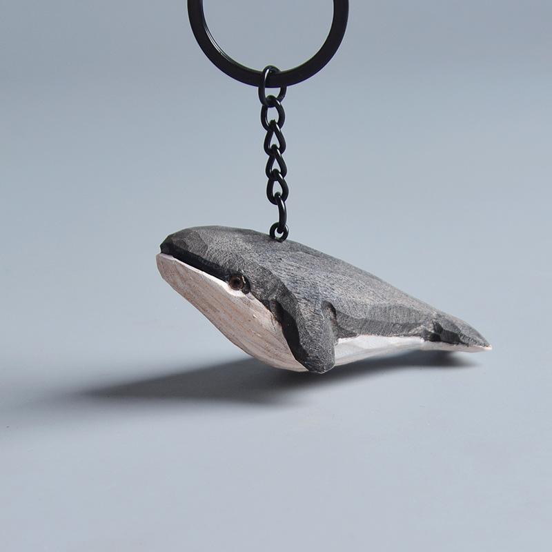 Creative Wooden Cat Trinkets Crafts Handmade Wood Carving — image 2