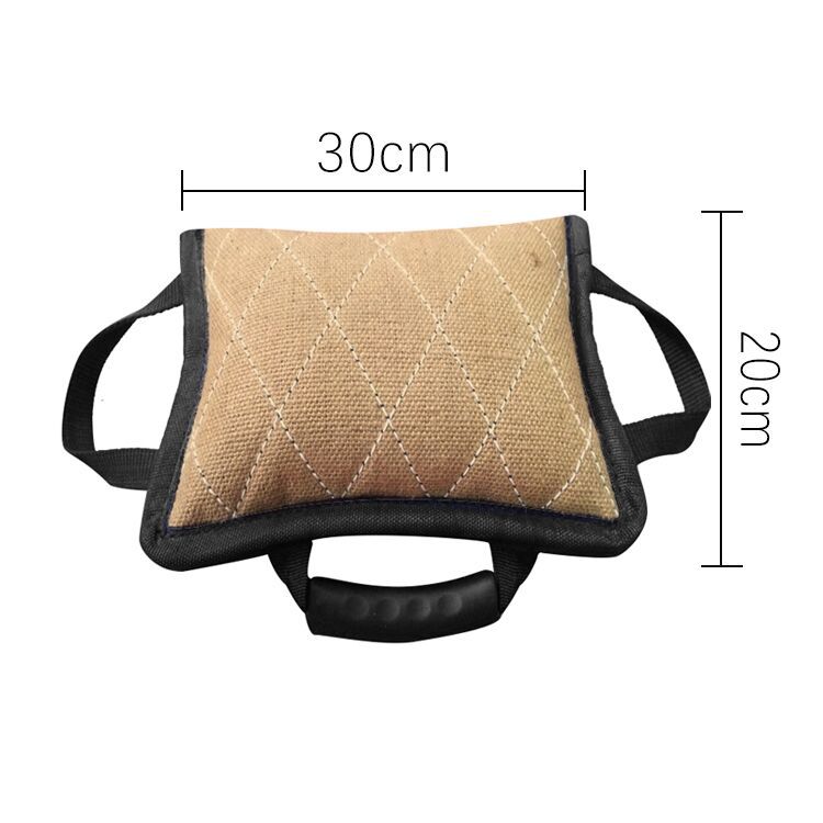 Bolsa de Mordida para Perros con Lino Finísimo - Juguetes Resistentes a Mordidas — imagen 2