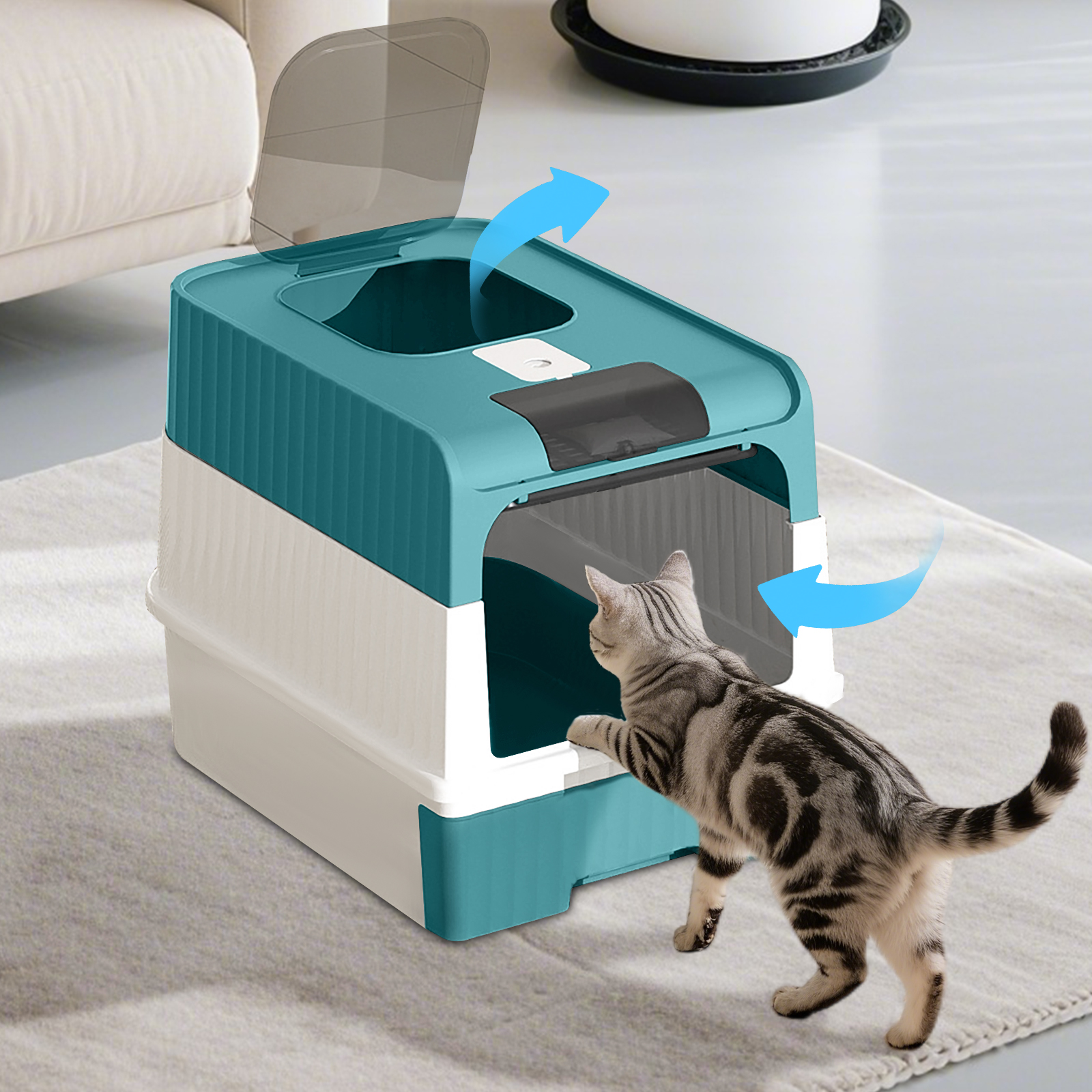 Solo Recogida en Tienda - Cubo Mágico para Gatos de Lecho de Arena — imagen 16