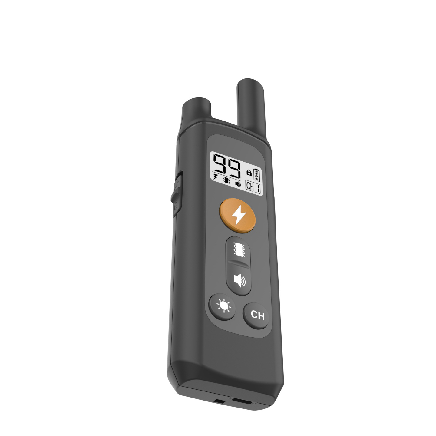 Remote Control Dog Trainer Bark Stop Electronic Shock Collar Rechargeable Waterproof Pet Training Collar — image 4