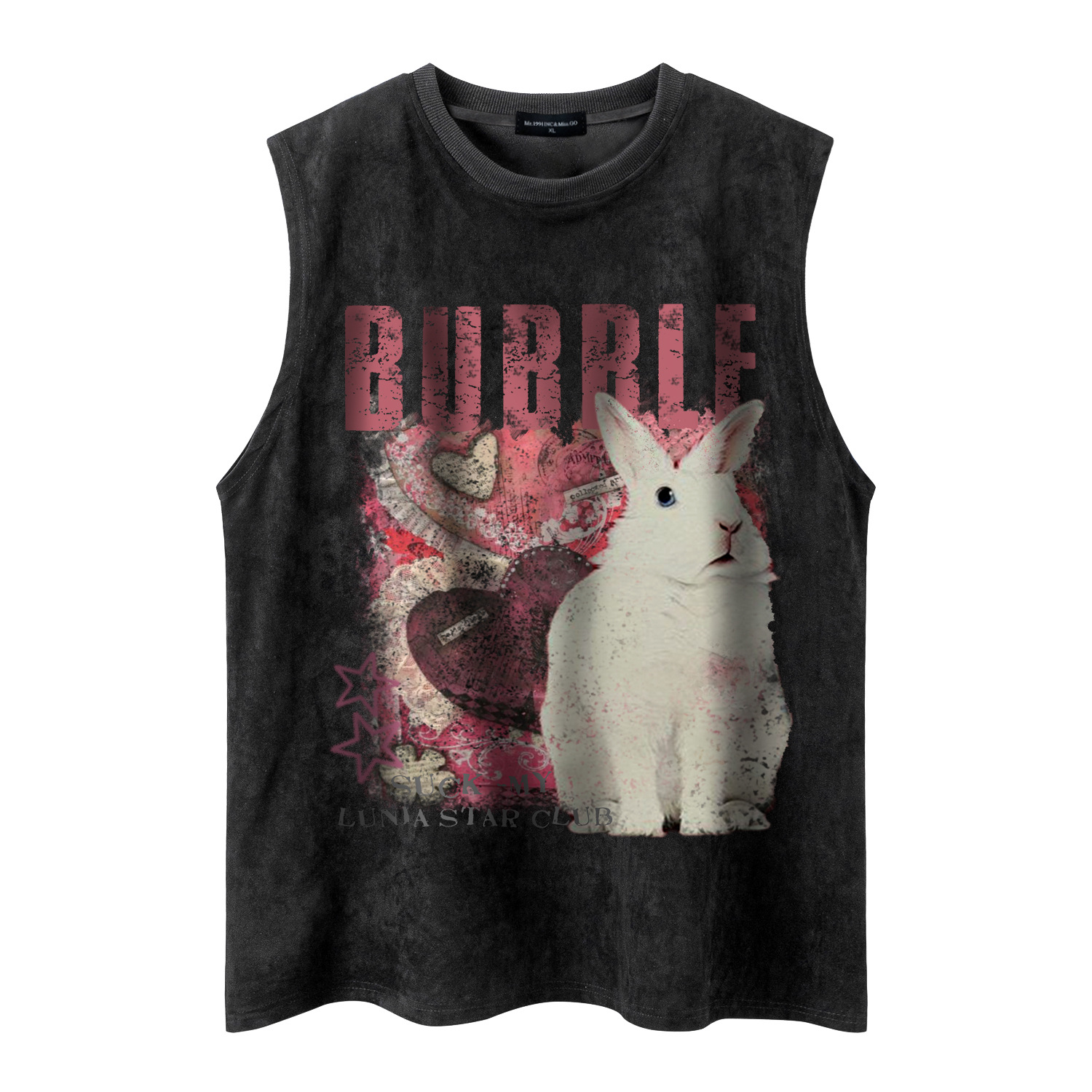 Sweetheart Rabbit Printed Sleeveless Tank Top — image 5