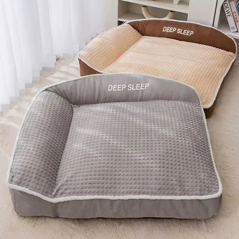 Pet Bed for Dog Winter Bedding Dogs Halloween Cats Christmas Sofa Warm Small Baskets Puppy Medium Large Pets Accessories Blanket — image 4