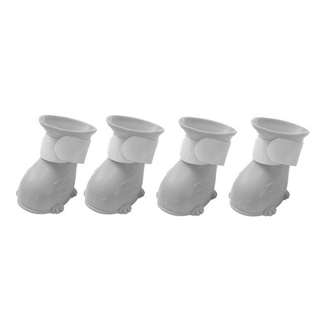 Dog Shoes Waterproof Anti-Skid And Wear-Resistant Outdoor Dog Rain Shoes Pet Scratch Proof Cat Shoes Supplies — image 7