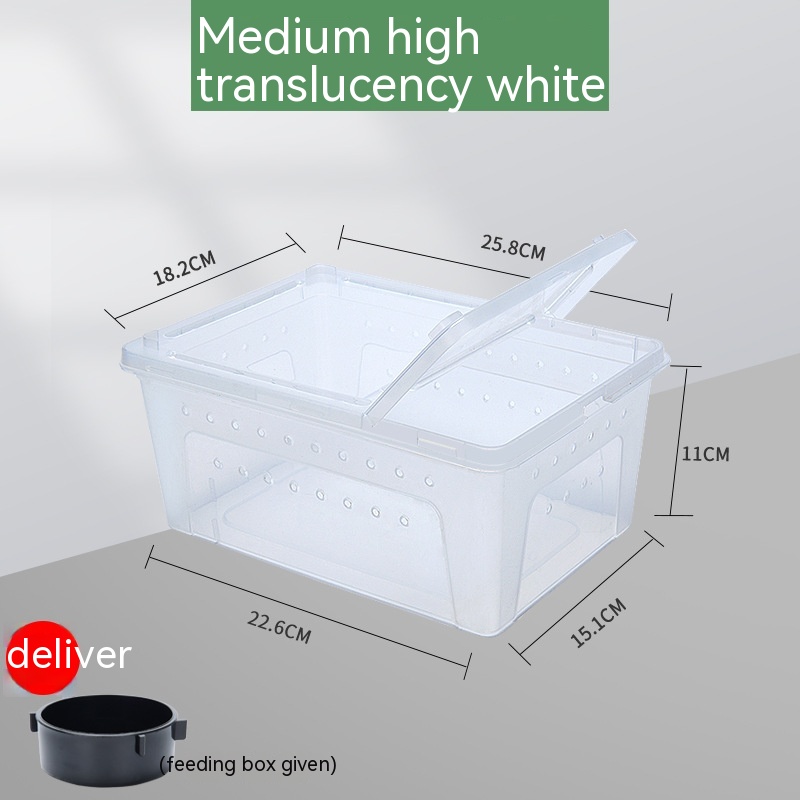 Caja para Alimentar Gusanos de Sedilla para Tortuga Pet — imagen 5