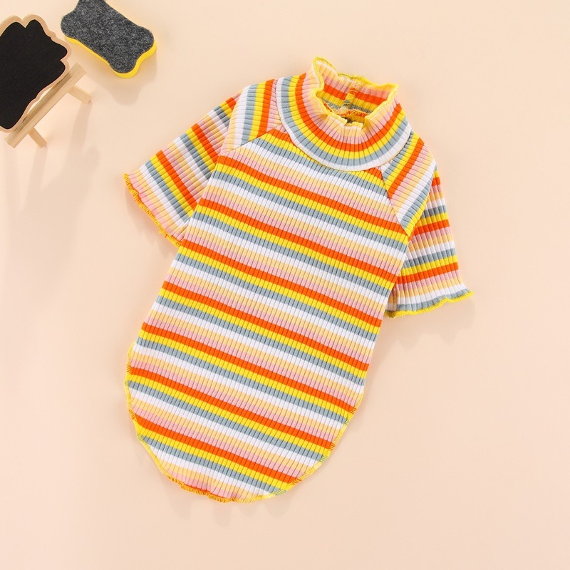 Netizen Teddy Little Dog Clothes Basecoat Summer Wear Thin Cotton Pet Clothing Spring Summer Cat — image 8