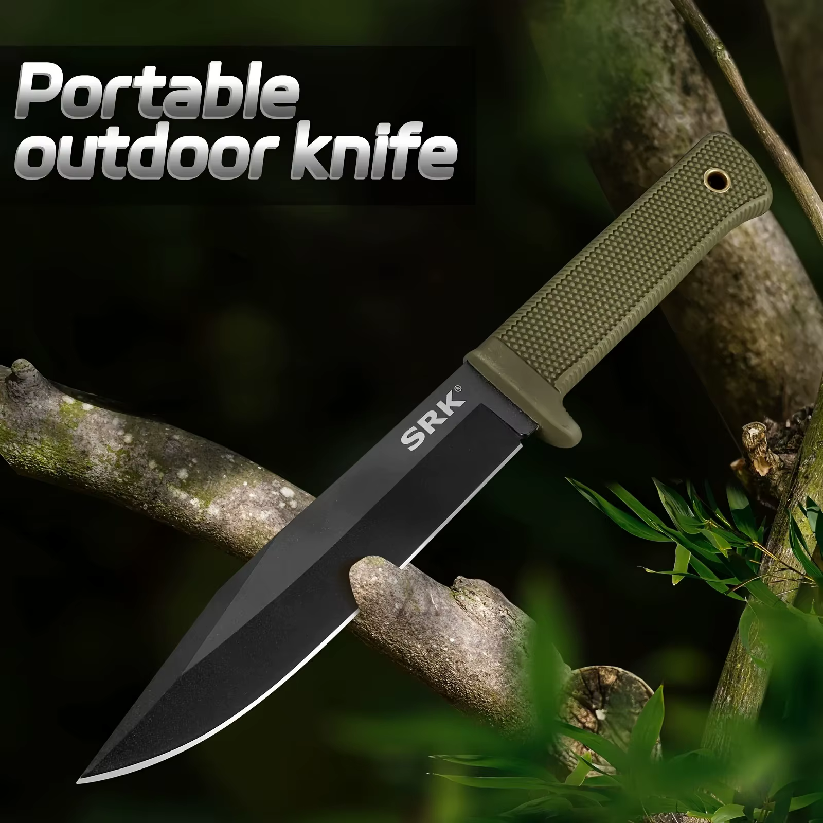 Outdoor beauty knife, high hardness, sharp and durable, self-defense, mountaineering, fishing, hunting — image 3