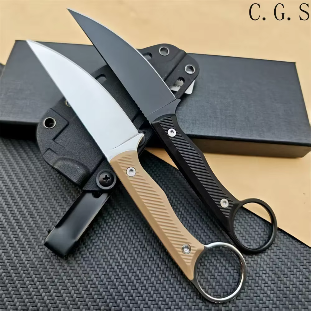 Speedgoat Fixed Blade Outdoor Straight Knife Nylon Wave Fiber Handle EDC Outdoor Hunting Survival Portable with Kydex Knives — image 3