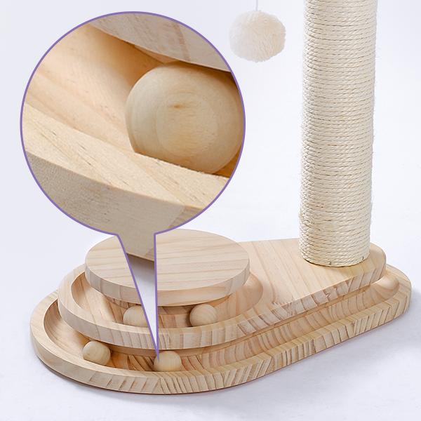 Indoor Cat Soft Scratching Board And Interactive Ball Track Toy Cat Rest And Grooming Supplies — image 17