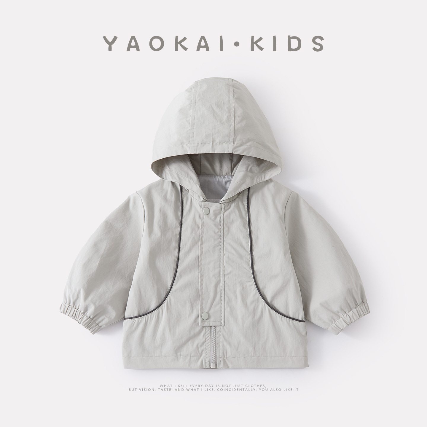 Hooded jacket for toddlers, casual cardigan, baby spring clothing versatile cartoon dog top — image 3
