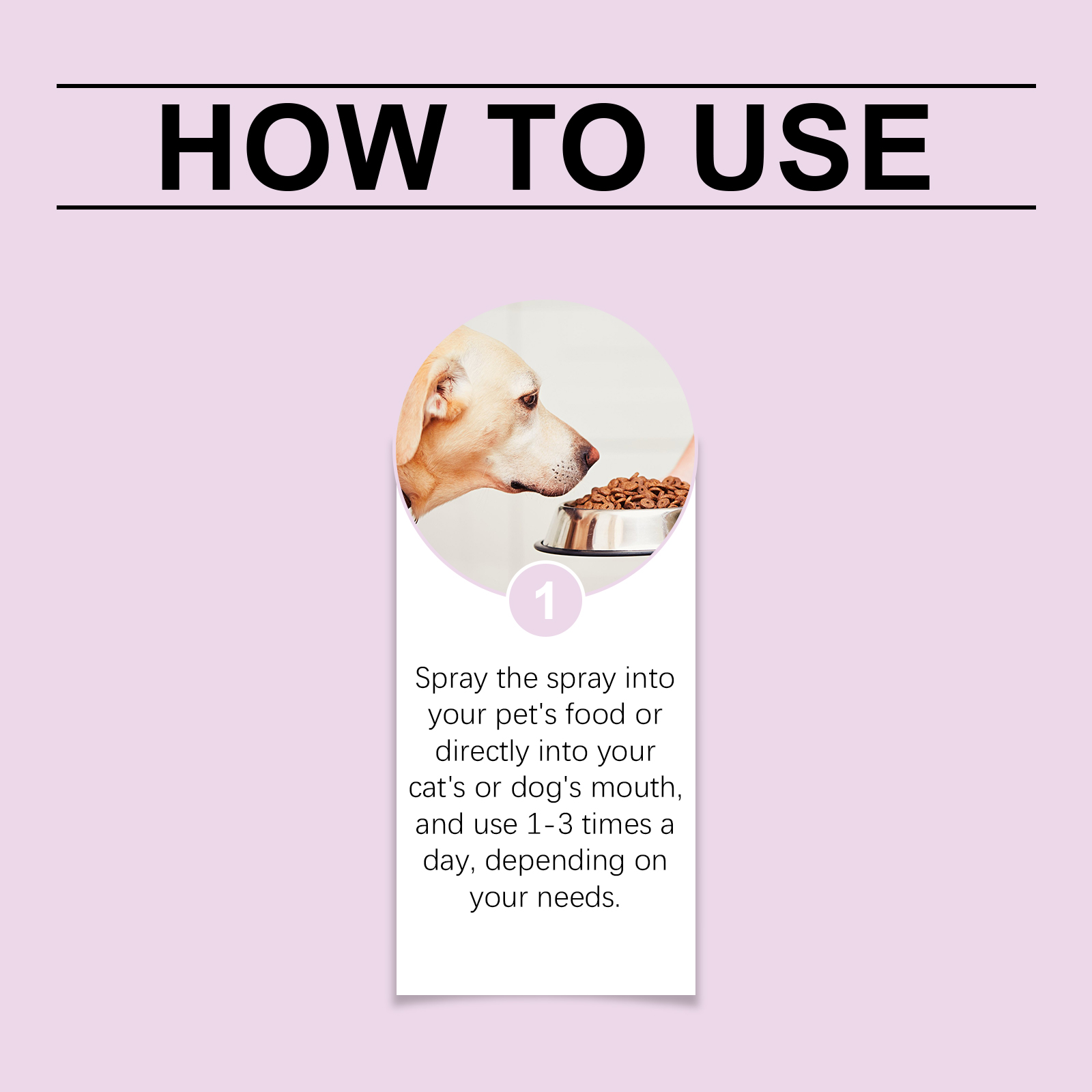 Pet Dental Spray For Dogs & Cats, No Brushing Needed, Freshen Breath & Whiten Teeth Oral Care Spray — image 3
