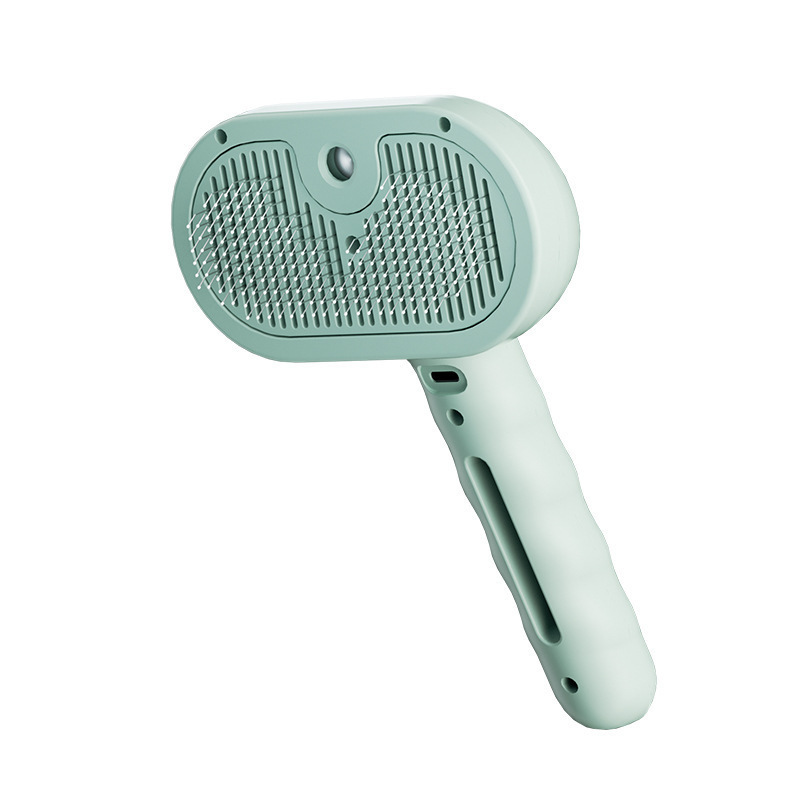 Upgraded Pet Electric Grooming Comb, Steam Hair Removal & Cleaning Set, Styling Accessories for Dogs & Cats — image 1