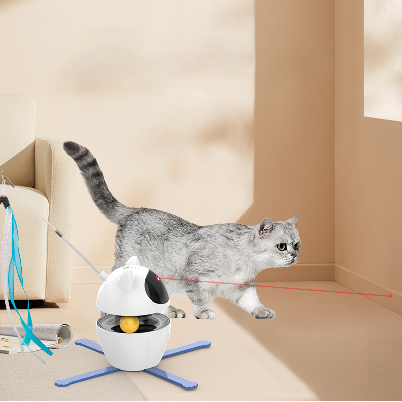 Juguetes Interactivos para Gatos en Casa Automáticos Juguetes para Kitten Electrónicos Peluches para Mascotas Ropa Elástica Divertida para Gatos Pequeños — imagen 7