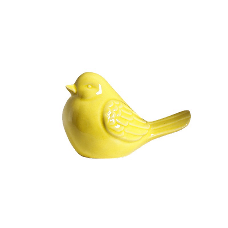 Ceramic Bird Ins Modern Minimalist Nordic Cute Small Fresh Ornaments Home Living Room Office Decoration Bird — image 5