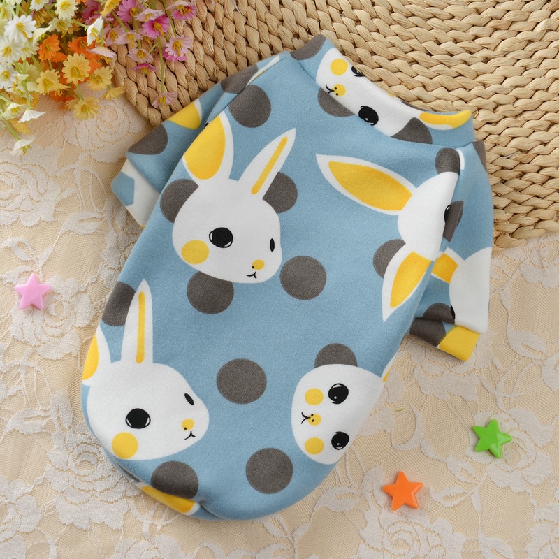 Pet Dog Costume Cute Animal Printed Pet Coat Cotton Soft Pullover Dog Shirt Jacket Sweatshirt Cat Sweater Pets Clothing Outfit — image 14