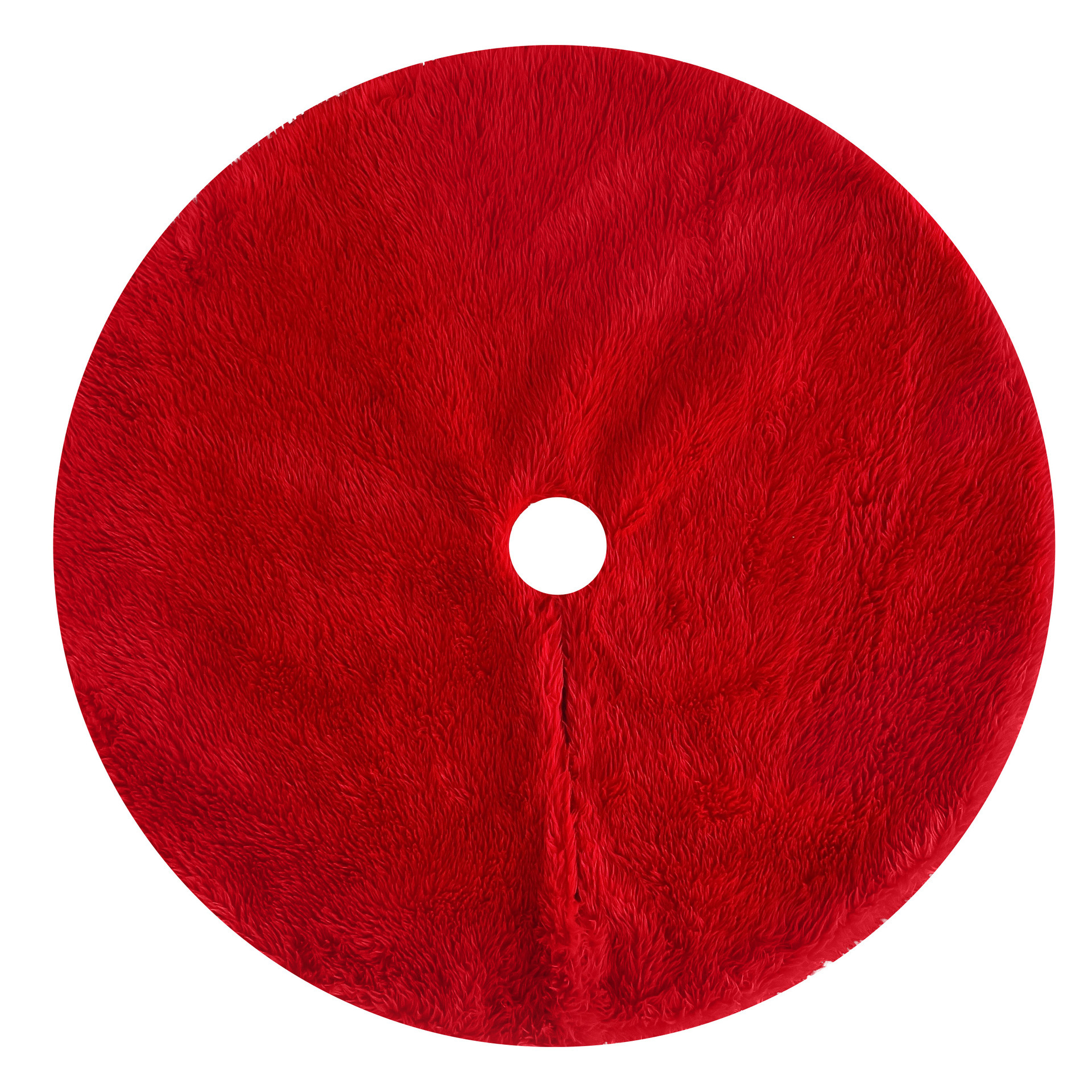 Christmas Decoration Supplies Pure White Falling Water Rabbit Fluffy Snowflake Christmas Tree Skirt Long Hair Section Tree Skirt — image 17