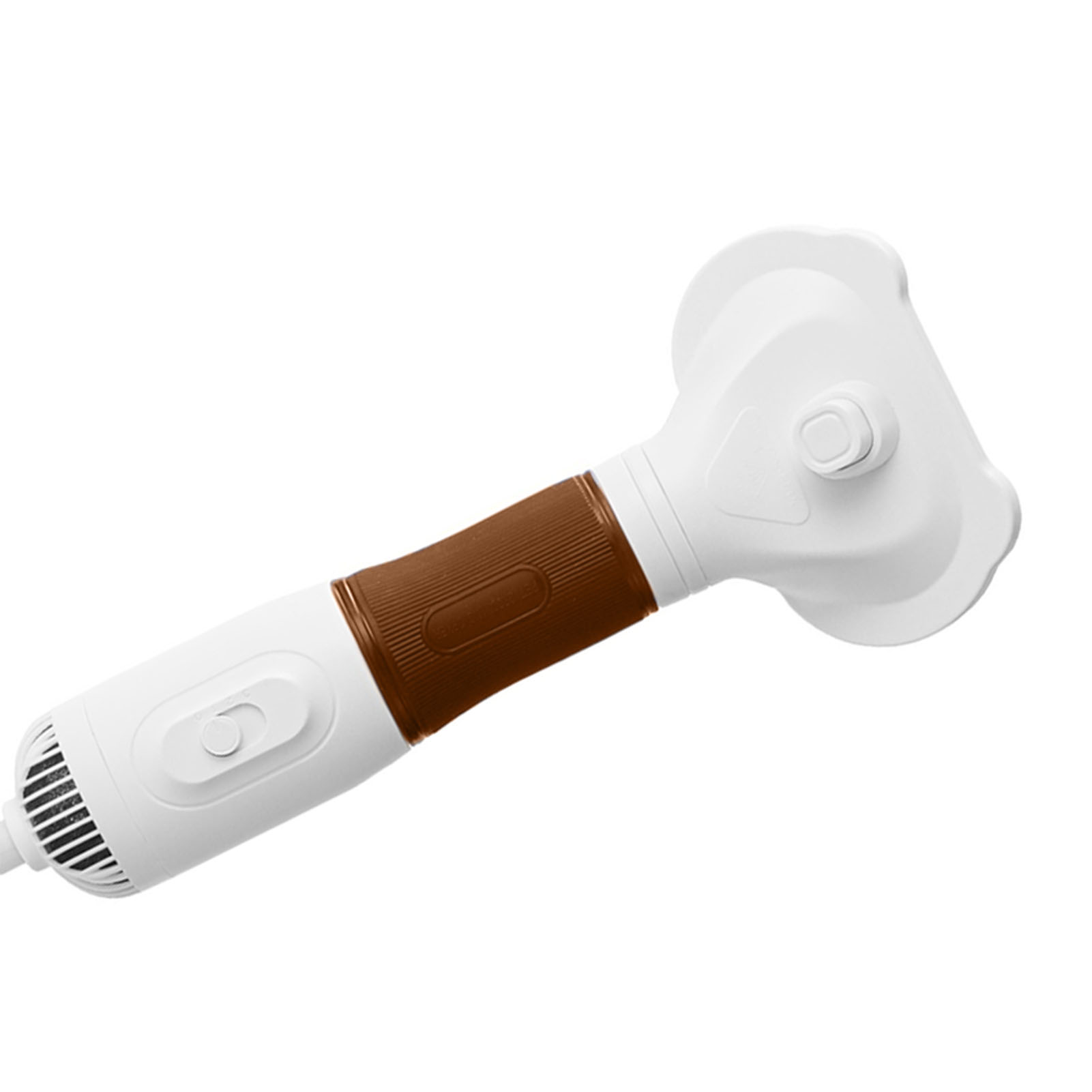 Secador de Pelos de Mascotas con Cepillo Liso Bajo Ruido 600W 3 Niveles de Temperatura Ajustables 3 en 1 para Perros y Gatos Café — imagen 4