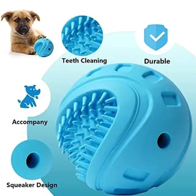 Pelota de Tratamiento Interactivo para Perros, Un Juguetito para Masticar Apto para Perros Pequeños y Medianos — imagen 7