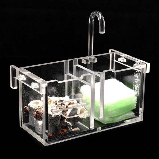 Coloque La Caja de Filtro Húmedo en el Filtro para Separar el Acuario — imagen 2