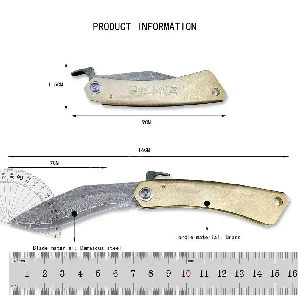 Higonokami Forged Steel Folding Knife Sharp Outdoor Pocket Fishing Climbing Camping Knife Defensive Cutting Hunting EDC Tool — image 4