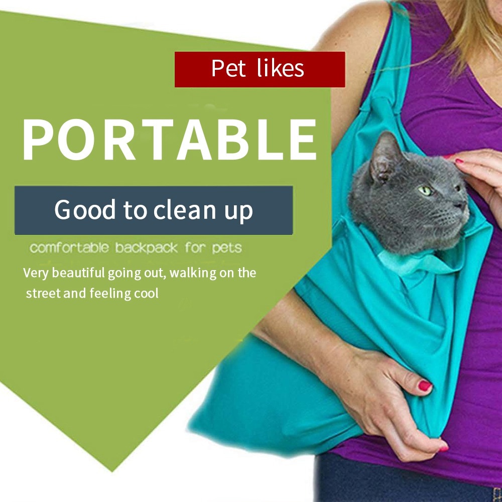 Mochila para Mascotas - Transportador Portátil para Gatos y Perros con Comodidad y Respiración — imagen 1