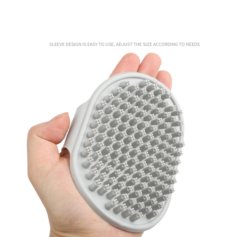 Guantes de Baño para Mascotas, Cepillo de Masaje para Perros, Cepillo de Baño, Cepillo de Eliminación de Pelo para Gatos, Accesorios de Baño para Mascotas — imagen 4