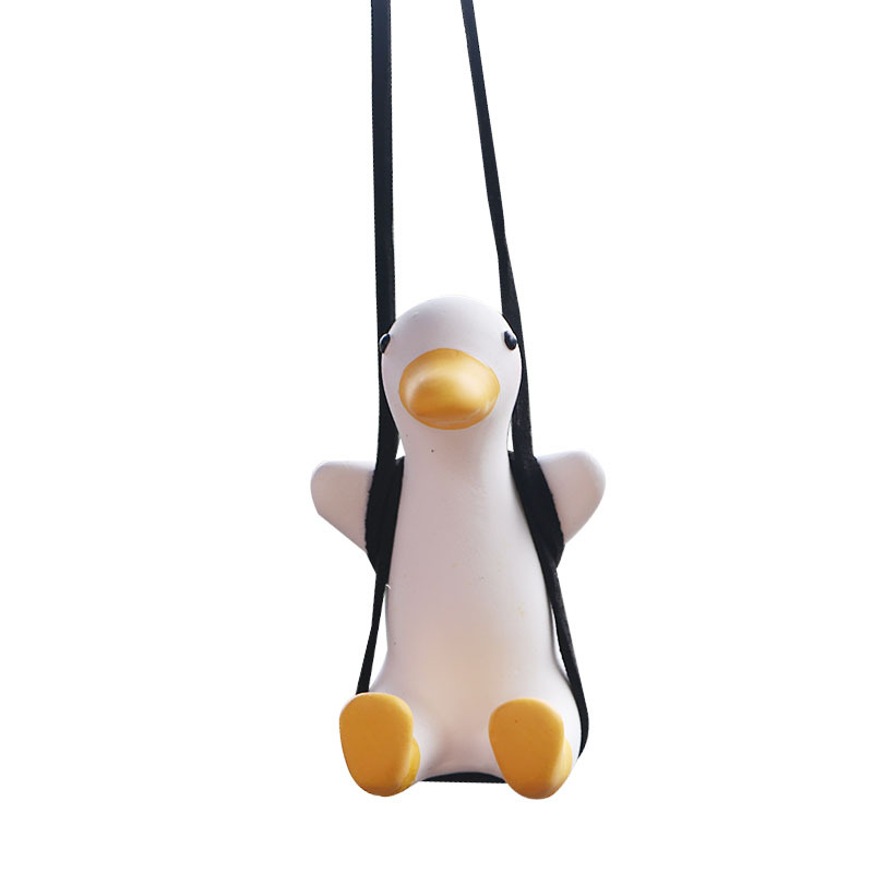 Pato Oscilante para Auto, Adorno Colgante para Automóvil, Colgante para Espejo Retrovisor de Comercio Exterior, Pato Oscilante, Adorno Colgante para Automóvil — imagen 11