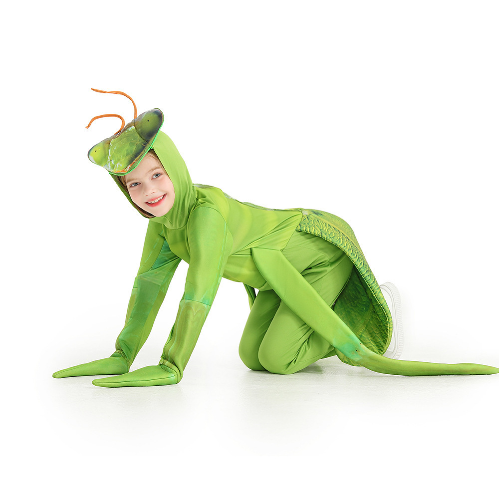 Funny Halloween Kids Animal Role Play Cosplay Costume Mantis Costume — image 5