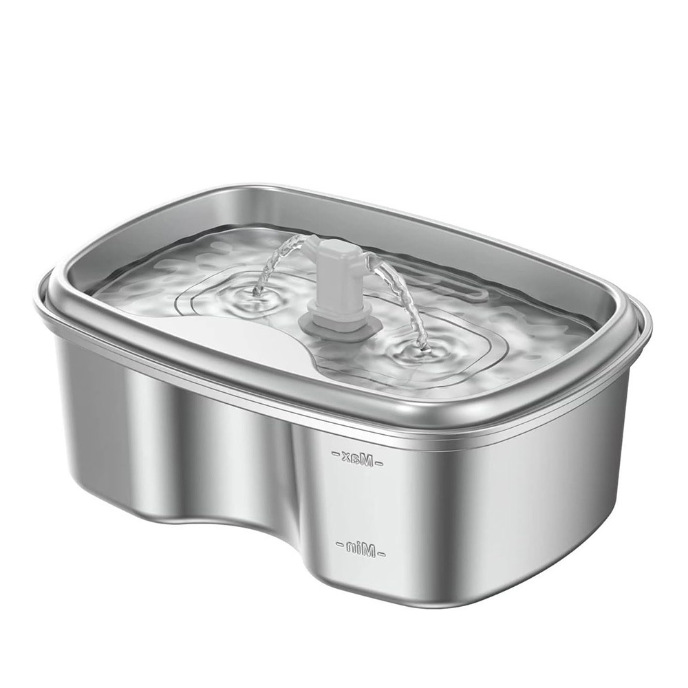 Stainless Steel Smart Pet Water Dispenser with Automatic Circulation and Filtration, Large Capacity Feeder for Cats and Dogs — image 17