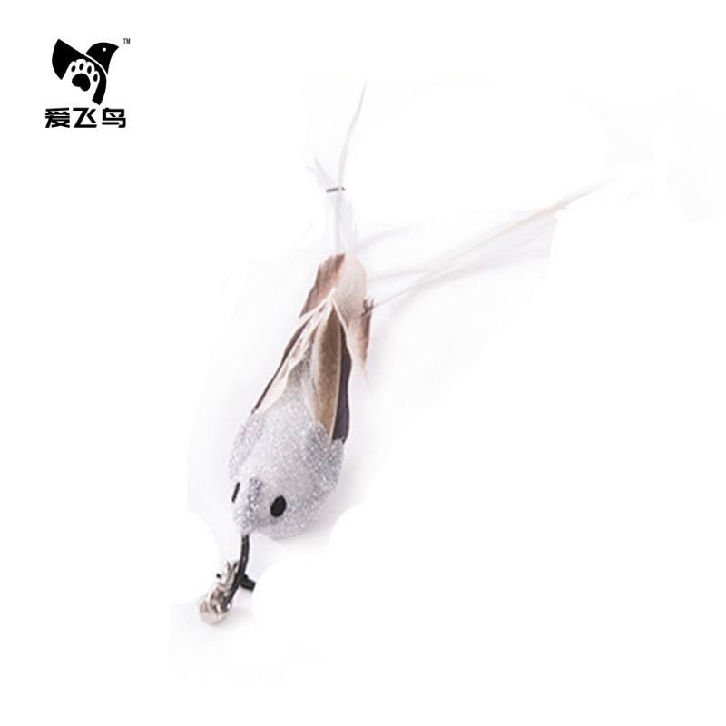 Juego Interactivo de Pájaro Simulado con Super Pegamento y Plumas para Entretenimiento de Gatos Pequeños — imagen 14