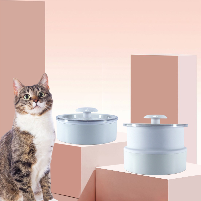 Foldable Pet Water Dispenser Luminous Automatic Water Dispenser Water Cycle Dog Water Feeder — image 2