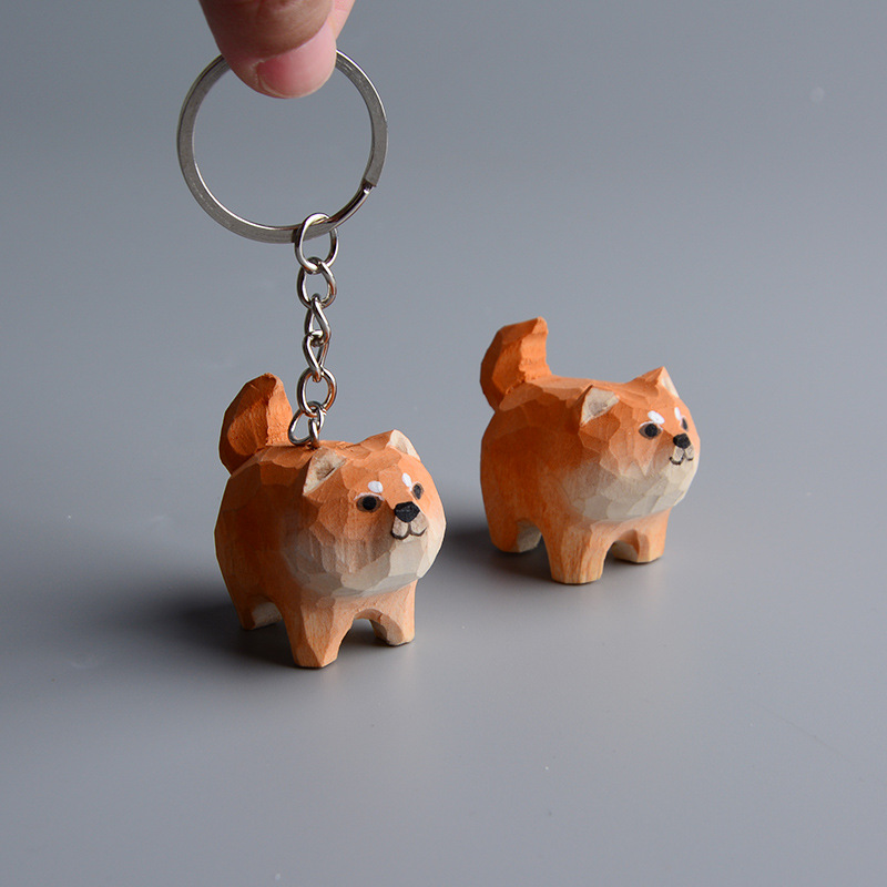 Creative Wooden Cat Trinkets Crafts Handmade Wood Carving — image 18