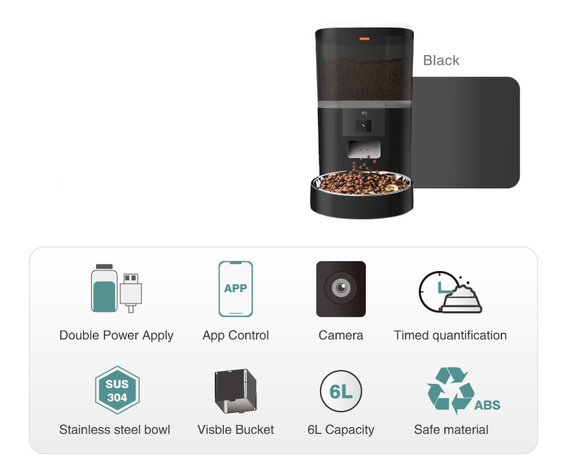 Video Camera With Adjustable Performance Pet Feeder — image 9