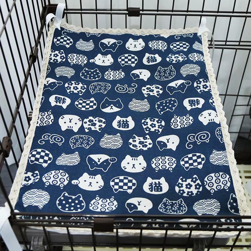 Pet Cage Platform Pad Small Animal Cage Liners Sleep Mat Bedding Pads for Dogs Cats Hamster Chinchilla Rabbit Hedgehog — image 3