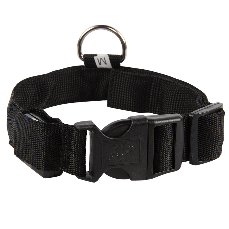 New Pet Led Cat Collar Waterproof Usb Rechargeable Nylon Flashing Light Up Led Dog Collar — image 11