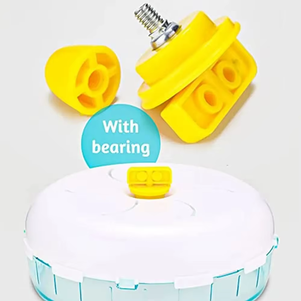 Hamster Wheel Running Disc Toy Sport Running Silent Transparent Small Pet Rotatory Jogging Wheel Toys Pet Hamster Cage Supplies — image 6