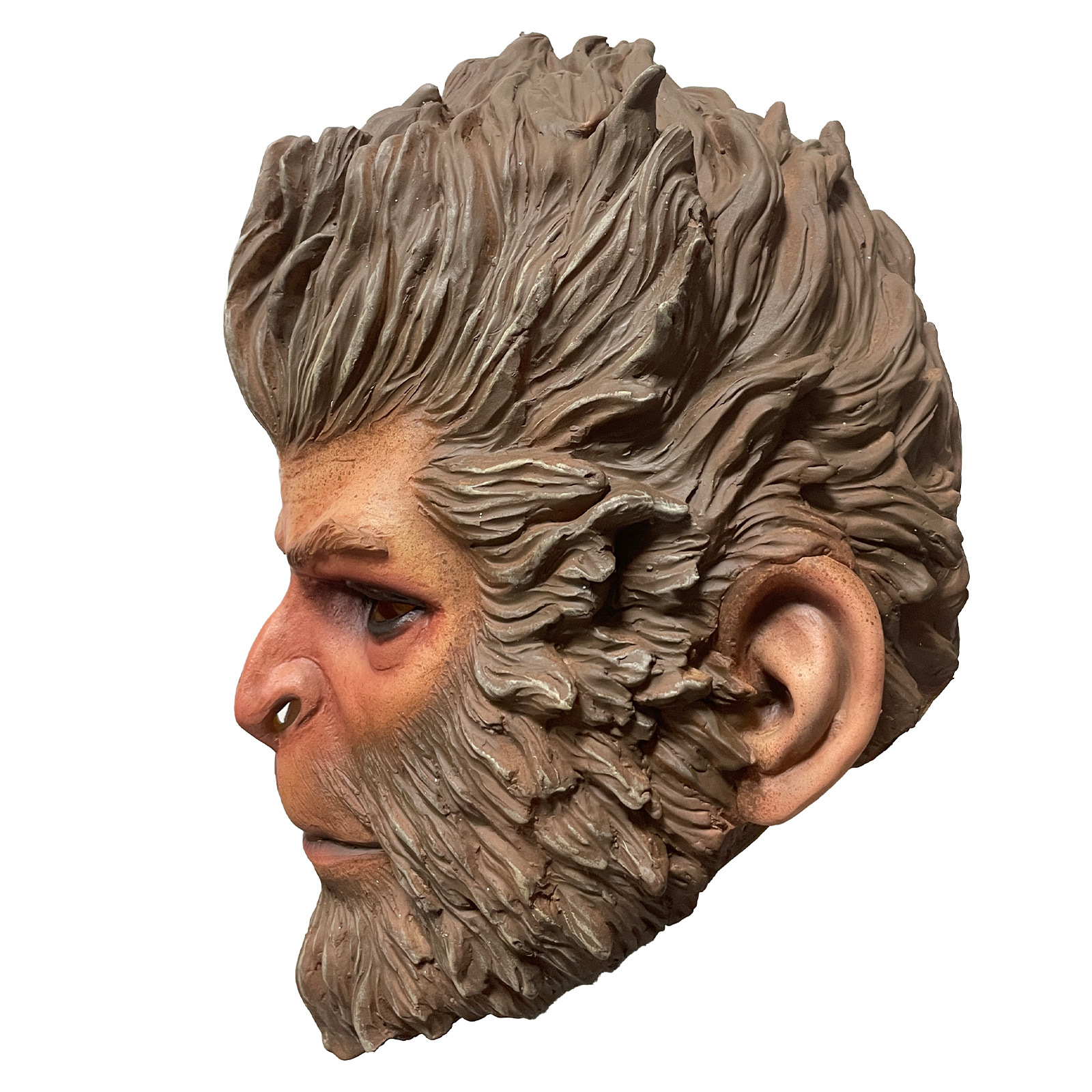Black Myth: Halloween Wukong New Empty Mask Game Cos Props Peripheral Wukong Mask Funny Monkey Headgear Halloween Gifts — image 4