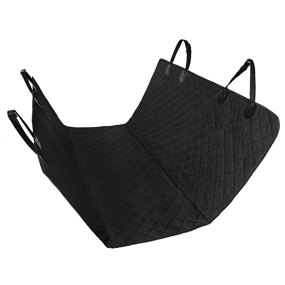 Dog Car Seat Cover View Mesh Pet Carrier Hammock Safety Protector Car Rear Back Seat Mat With Zipper And Pocket For Travel — image 16