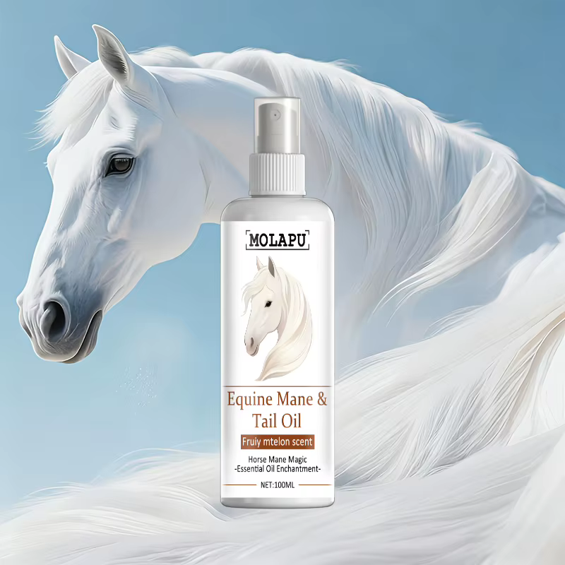 Aceite de Aseo para Carreras de Caballos, Diseñado Especialmente para Carreras de Caballos, Aumenta la Brillantez Rápida en el Día de la Carrera y Previne la Polvo. 100ml, Fácil de Transportar, Adecuado para Caballos Grandes y Pequeños — imagen 2