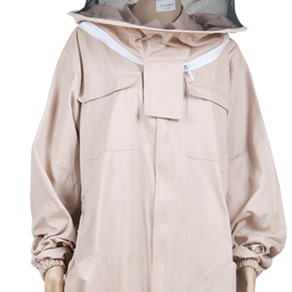 Beekeeping Clothing for Beek, Coffee Color, Overall Replacement Hat, Full Body Suit, Bee Clothes, Product for Beekeeping — image 6